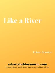 Like a River Concert Band sheet music cover Thumbnail